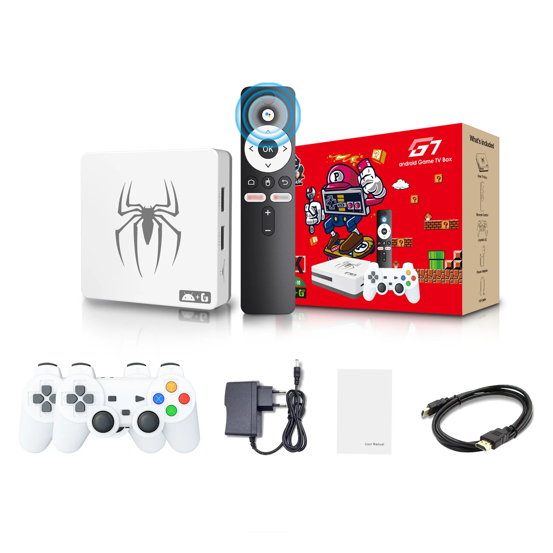 2025 G7 8K 3D وحدات تحكم ألعاب الفيديو 64GB 2.4G و...