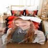 Kpop BABYMONSTER Bedding Set Duvet Cover Bed Set Quilt Cover Pillowcase Comforter king Queen Size Boys Adult Bedding Set 3