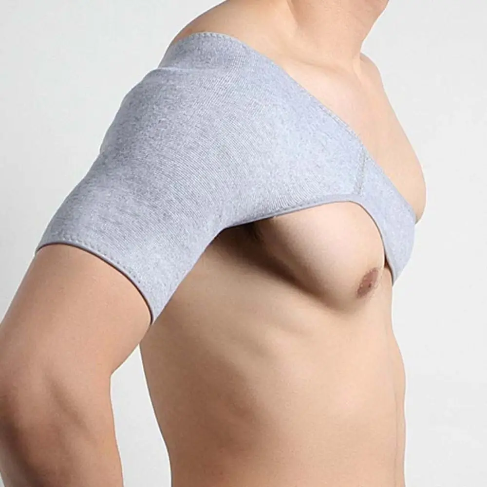 통기성 어깨 스트랩 지지대 고정 스트랩 압박 스포츠 어깨 보호 랩 슬리브 S-XL 어깨 보호대