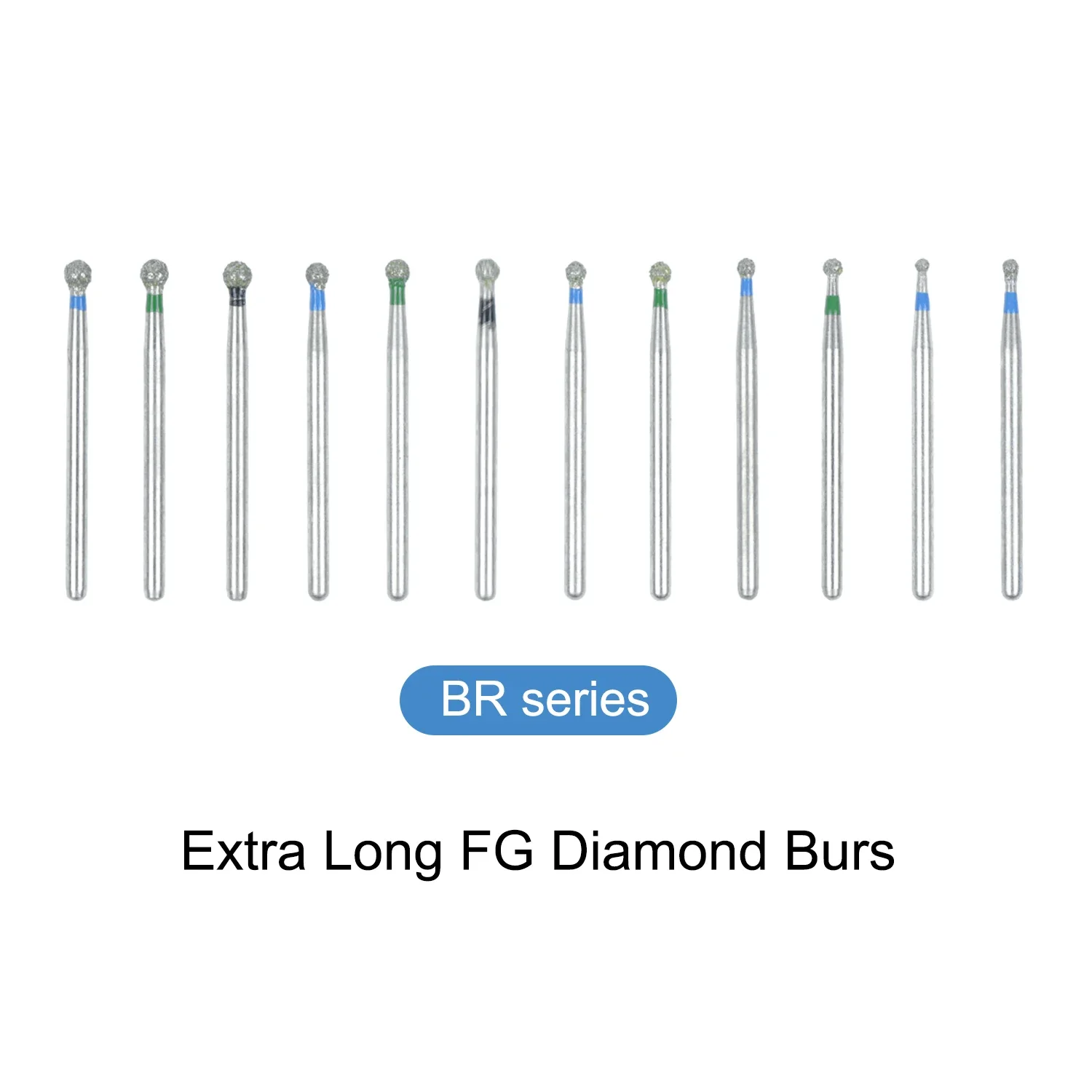 Рисунок 4 - Стоматологические алмазные буры из нержавеющей стали