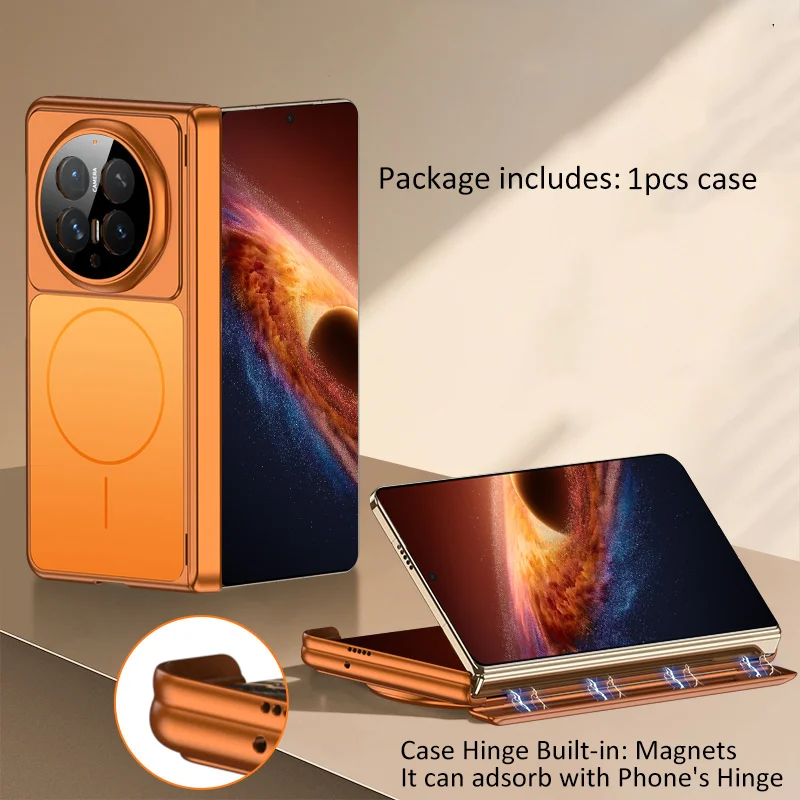 Dual-Screen Magnetic Hinge Protection Case