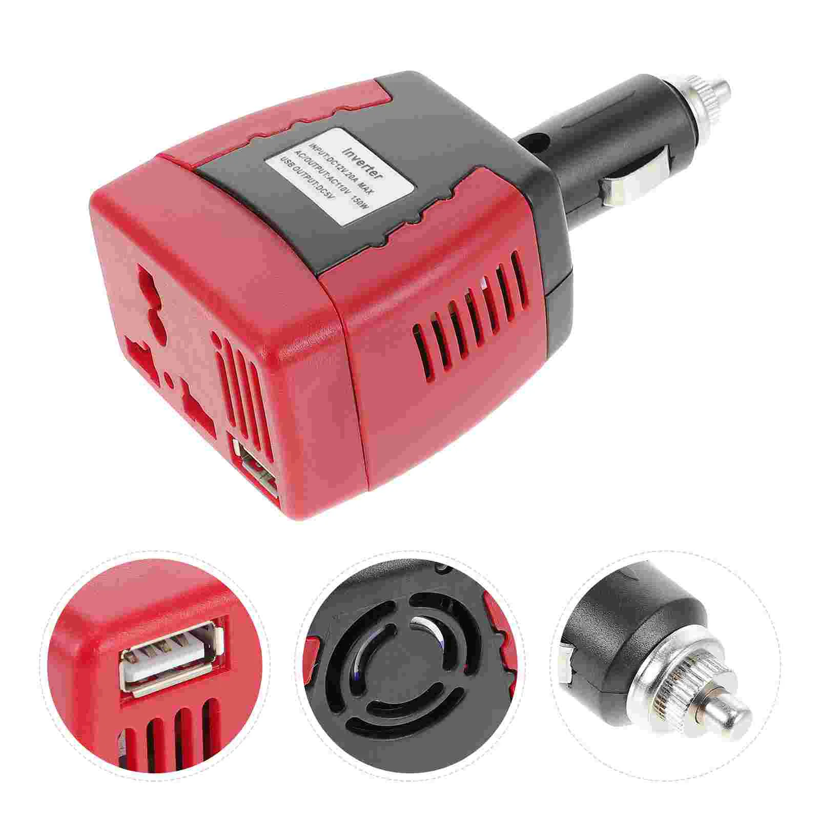 

Car Power Inverter USB Port Socket Inverter 12v To 110v Vehicle Power Inverter