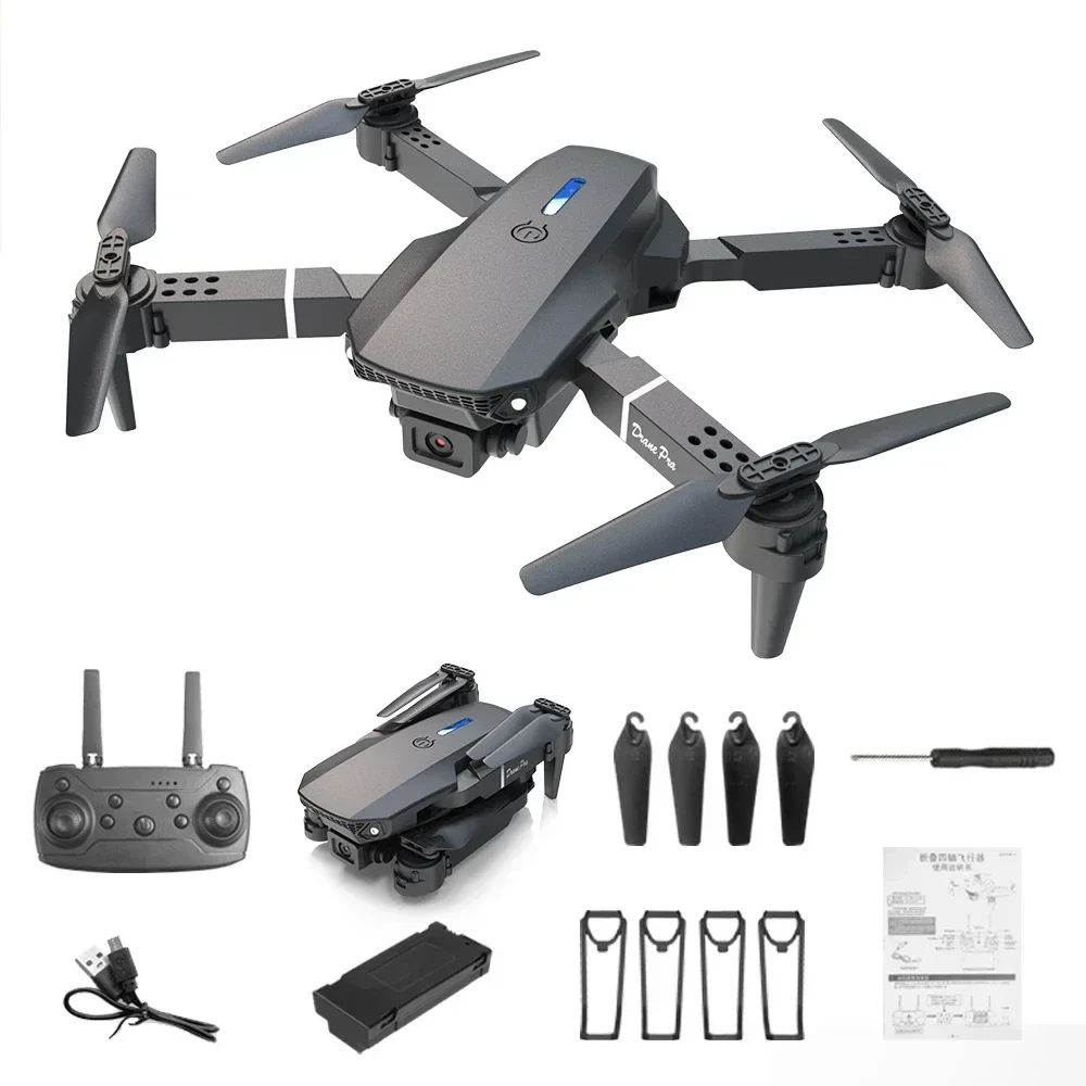 รูปสินค้า โดรนพับได้ 4K WiFi FPV ของเล่นเด็ก