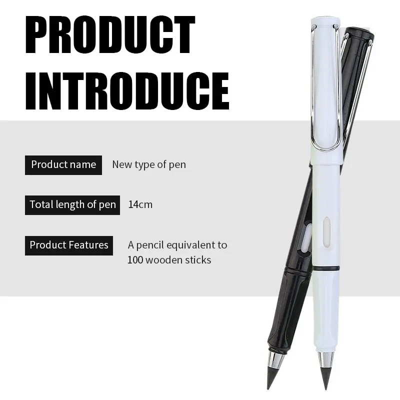 Writing Stationery Black Technology No Need Sharpen Pencil No Ink Student Eternal Positive Posture Writing Kid Gift Supplies Stationery