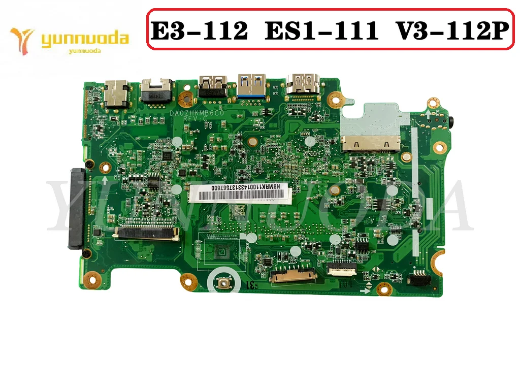 Placa-mãe Portátil para Acer Aspire Da0zhkmb N2840 N2940 Cpu Nbmrk11001 Testado Bom E3112 Es1-111 Zhk - Imagem 3