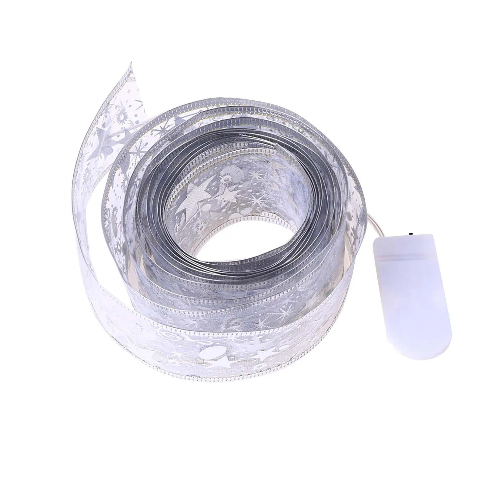 

1m Ribbon Night Light Christmas Tree Led String Garden Party Decoration Christmas Ornaments Xmas Tree Pendant Decoración