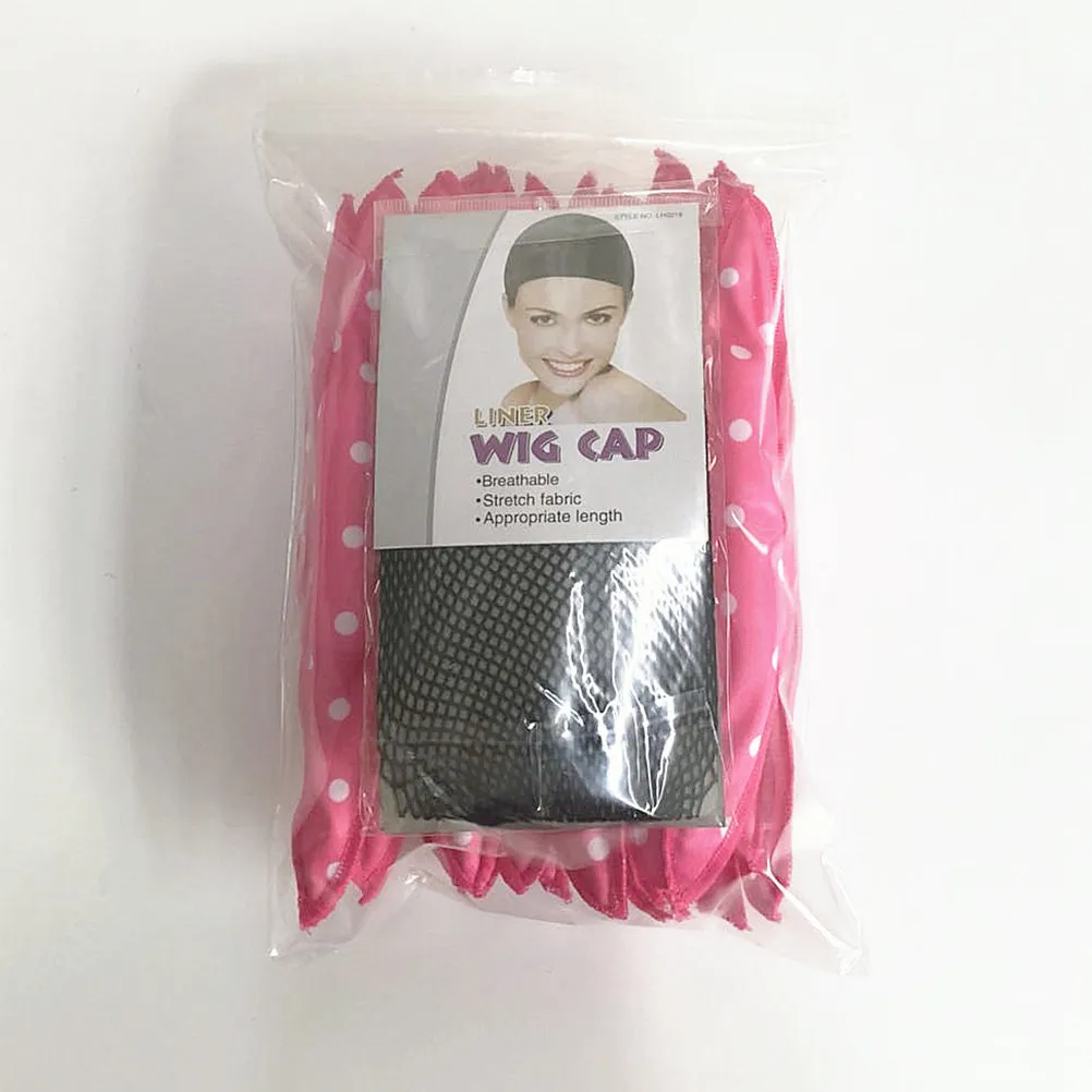 20Pcs 헤어 컬러 스폰지 헤어 롤러 핑크 유연한 컬 도구 스타일링 DIY 여성용 소녀용 하룻밤 사용