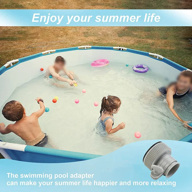 Gyakorlati, Védhető Felső Eladás Hasznos Legújabb Adapterek Tömlő Illesztés Konverzió Doable Az Intex Szivattyú Cseréjéhez - Image 4