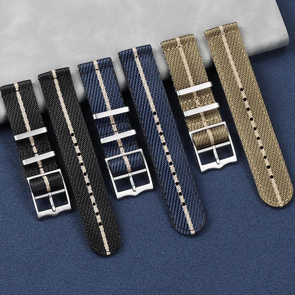 Cinturino In Nylon Per Rolex 20Mm 22Mm Cinturino Da Uomo Per Cinturino Seiko Cinturini Regolabili Cinturini Da Donna Orologi Accessori