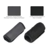 2Pcs Walker Grips Padded Hand Covers Washable Walker Handle Grips Anti Slip Soft Black Moisture Wicking for Senior Elderly 4