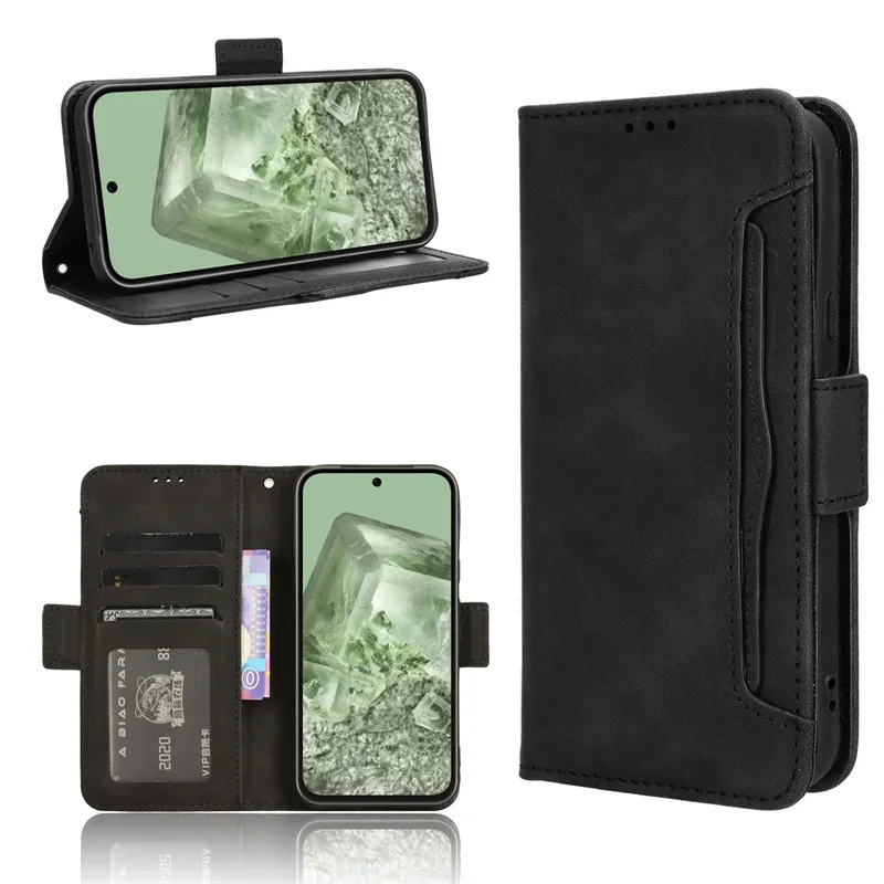 Luxury Flip Wallet Case – Premium Protective Cover with Card Slots and Kickstand Function