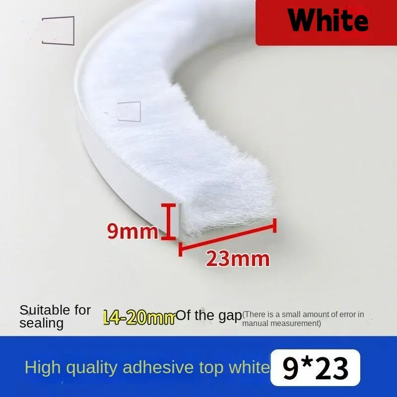 Multi-Length Self-Adhesive Door & Window Soundproofing Insulation Strip