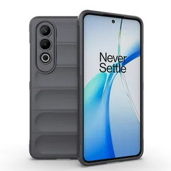 Luxury Silicone Shockproof Protective Phone Case - Skin-Friendly Cover for OnePlus Nord CE 4 (DarkGray)