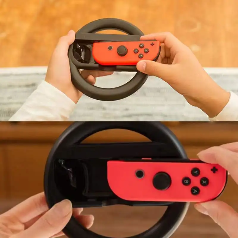 Original Left Right Nintendo Switch Controller Game Steering Wheel Handle Holder Grip JoyCon Gamepad For Nintendo Switch OLED