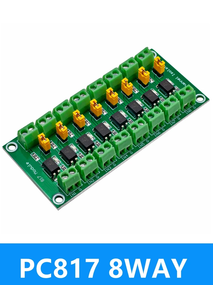 Hailege 2 PC817 Modulo Isolamento Optoaccoppiatore - 2 Canali, 3.6-30V, Per Controllo Alta Tensione - Foto 3