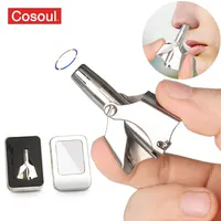 Nose Hair Trimmer Stainless Steel Manual Nose Hair Trimmer Razor Nose Hair Shaver Washable Nose Ear Hair Trimmer 1