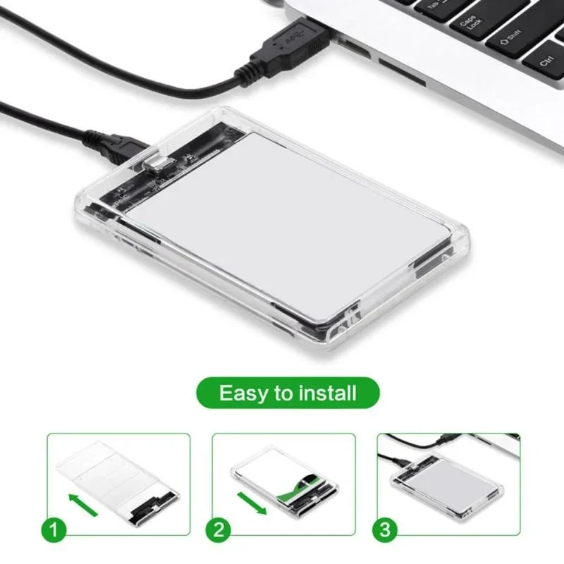 Hdd Ssd Taffware Ssd Drive Enclosure USB To SATA III Hard Disk