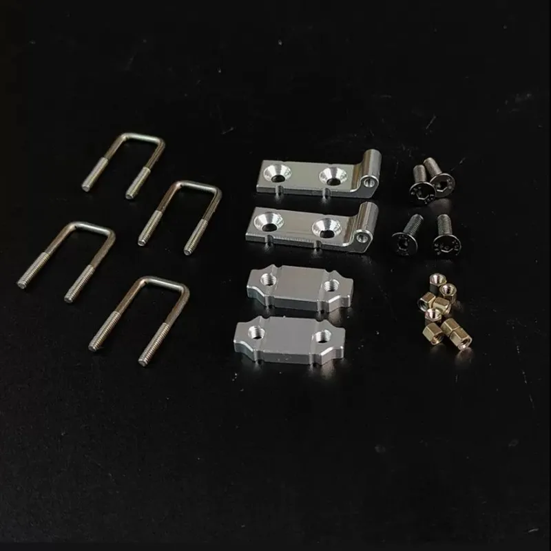 For Tamiya 1/14 RC Truck Pressing Plate U-shaped Screw Suspension Shock-absorbing Installation Scania 770s Actros Volvo MAN King 5