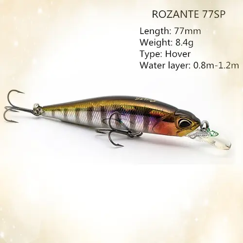 2025 New 77mm / 63mm Fishing Lure Sinking Minnow Jerkbait Hard Lures Fishing Wobbler Bass Crankbait Trout Lure Cocked Mouth Bait - Image 5