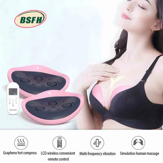 Electric Heating Breast Enhancement Device Chest Breast Massager Ems  Vibration Wireless Micro-current Anti-chest Sagging Device - Breast Massage  Instrument - AliExpress