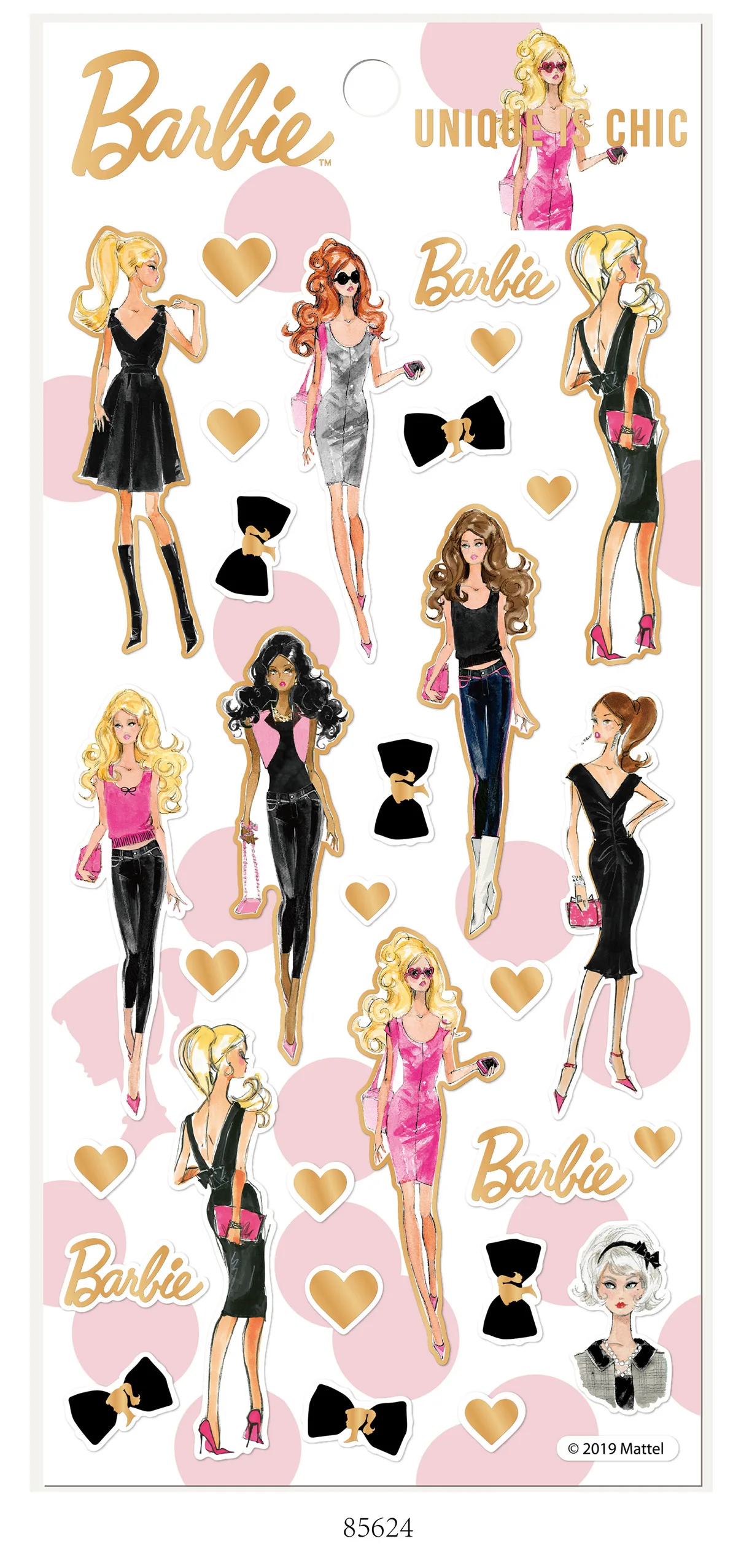 barbie stickers printable