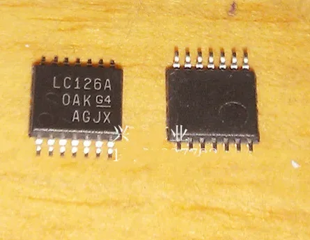 

10 шт. новые оригинальные аутентичные SN74LVC126APWR LC126A TSSOP14 неинвертирующий трансивер