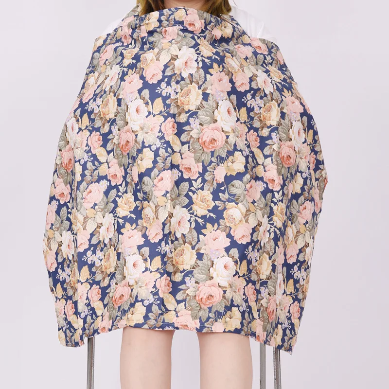 

70*100cm Nursing Cover Blanket for Breastfeeding Shawl Breathable Cotton Feeding Covers Poncho Nursing Multi Use