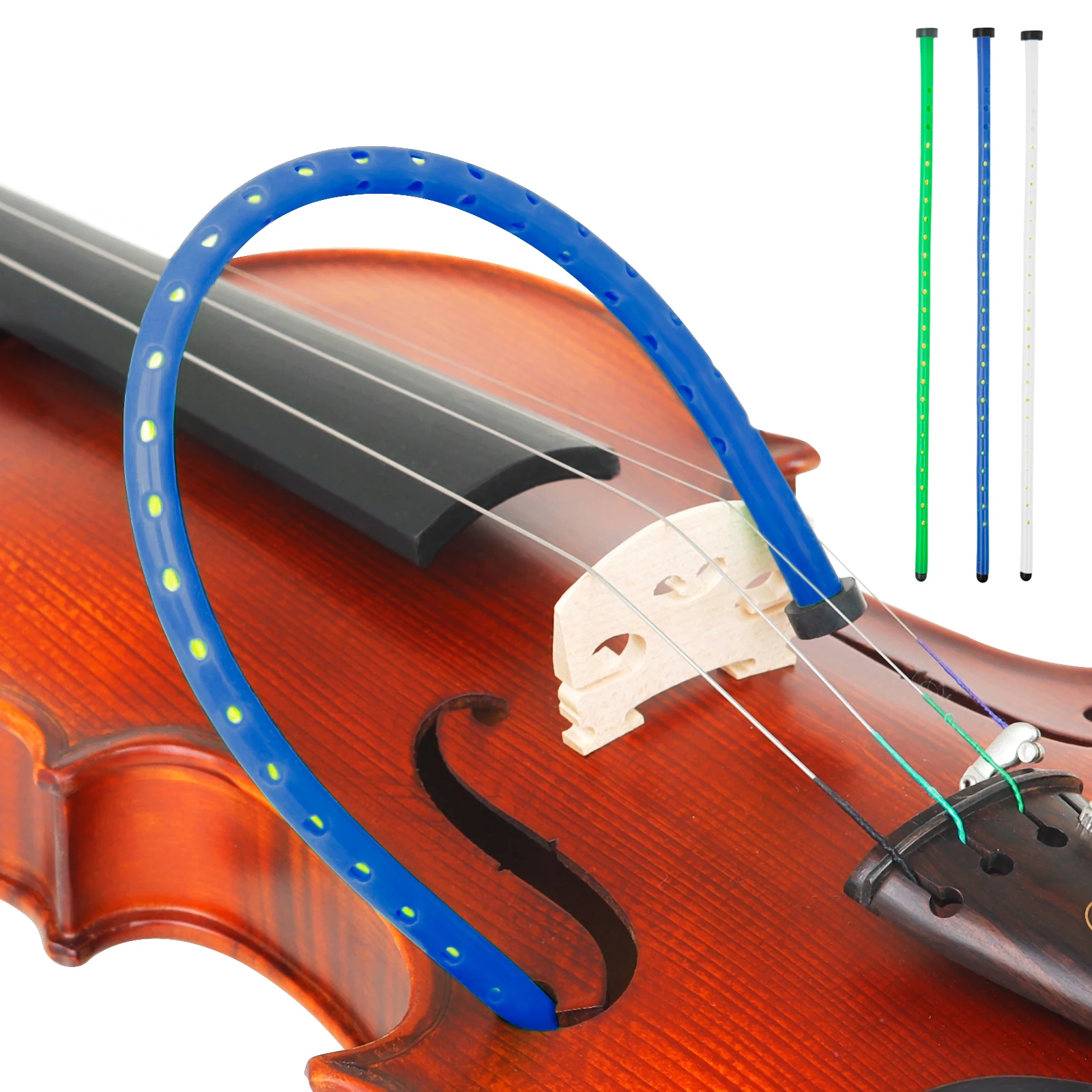 바이올린 가습기 사운드 홀 가습기 바이올린 유지 관리 도구, 고무 보습제 제어 현악기 액세서리 