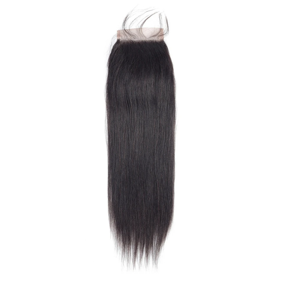 

Alipretty Straight Raw Vietnanmese Hair 4x4 Lace Closure Human Hair Closure Free Part Pre-Plucked With Baby Hair For Woman Free