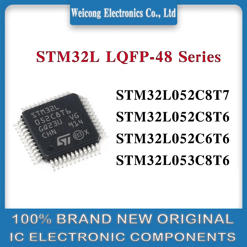 

STM32L053C8T6 STM32L052C8T7 STM32L052C8T6 STM32L052C6T6 STM32L052C STM32L053C STM32L052 STM32L053 STM32L STM32 STM IC MCU Chip