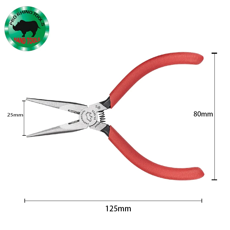 Japan RHINO Multi-Function With Teeth 5 Inch Sharp Nose Cutting Pliers Cutting Line Fishing YP-501R Mini Electronic Pliers 5