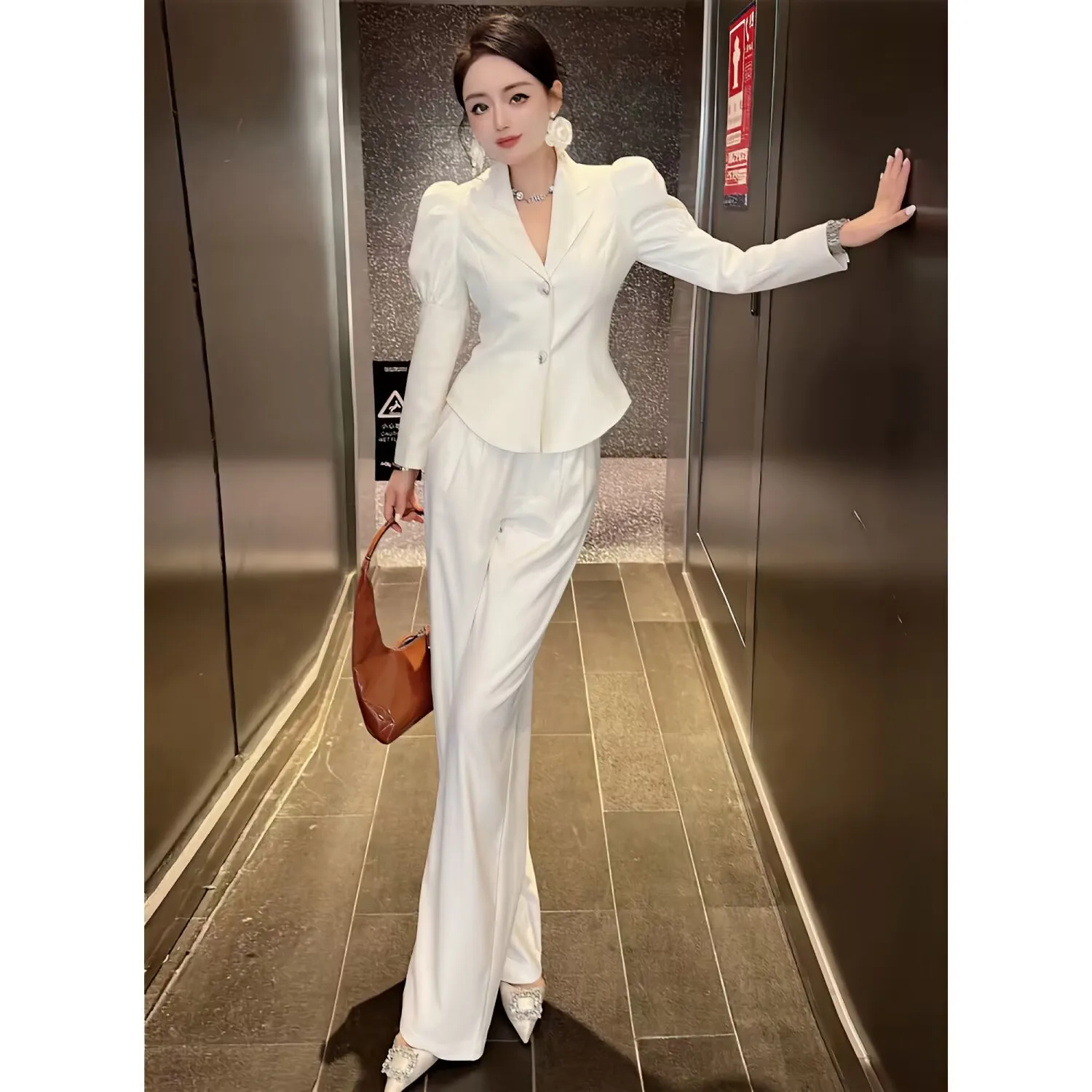 Elegant Womens Two Piece Pant Suit For Office And Business Wear With OL  Uniform Designs And Ladies Trouser Suits Sets From Drucillajohn, $53.65 |  DHgate.Com