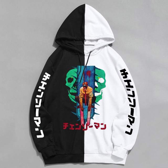 CHAINSAW MAN THEMED HOODIE (5 VARIAN)
