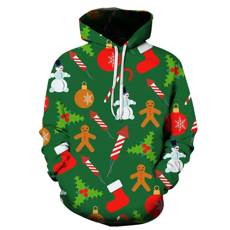 3d Printing The Grinch Christmas Hoodies Sweatshirts Pullover Tops Zipper  Hooded Sweater