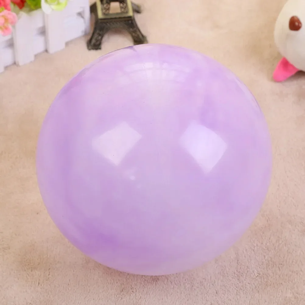 5pcs Plastic Air Filled Pit Ball Bouncy Rubber Balls for Toddlers and Kids Playing 6