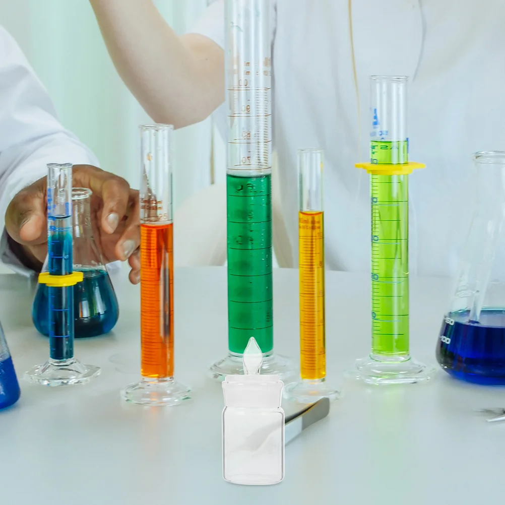 

Laboratory Weighing Dishes Glass Jar Chemical Bottle Holder Bottles Instrument Sampling Tools