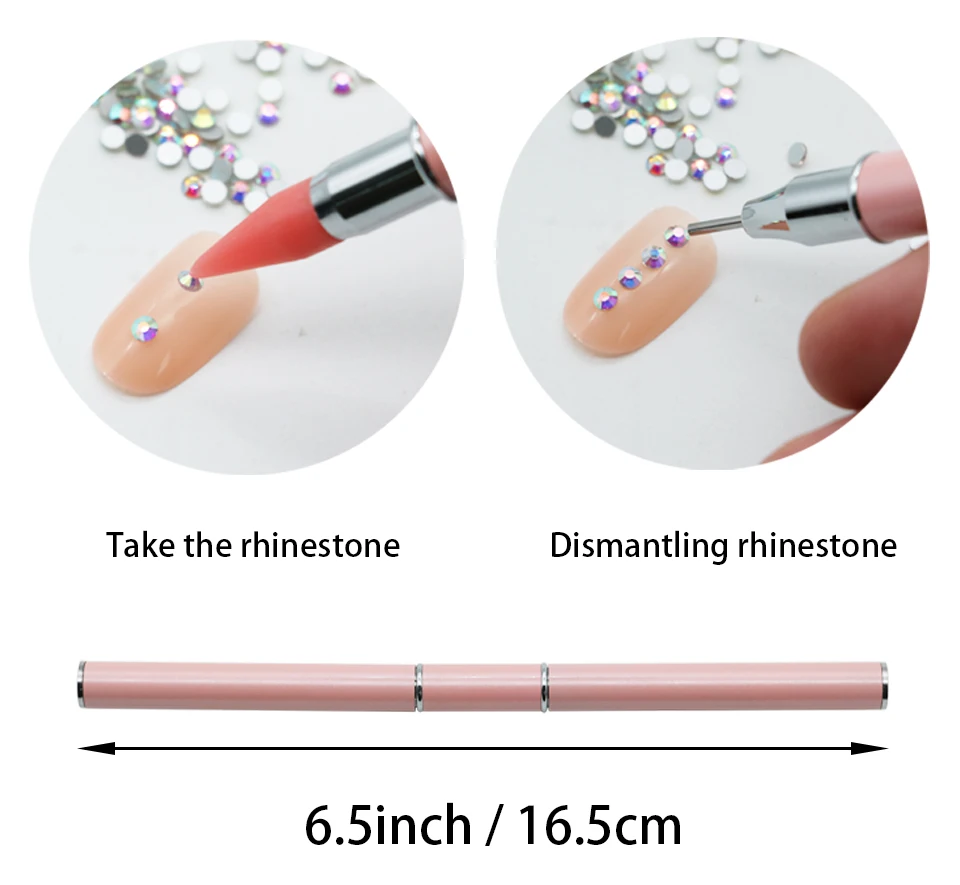Double Head Diamond Point Drill Pen for Nail Art