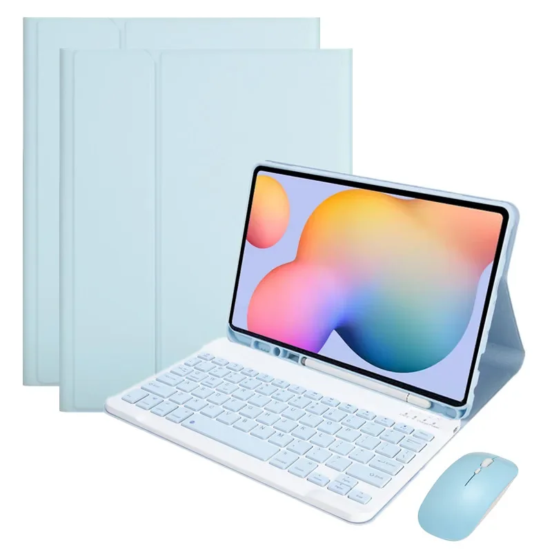 Capa Teclado sem Fio para Samsung Galaxy Tab Capa a9 Sm-x110 Tablet X115 Russo Coreano Espanhol 8.7