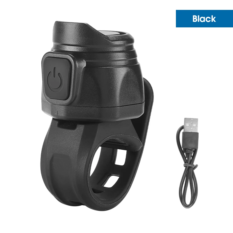 WEST BIKING USB Rechargeable Bicycle Electric Bell - Safety Warning Alarm Horn