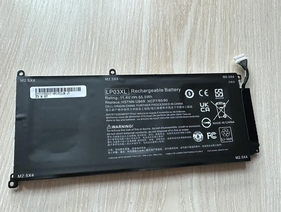 Bateria para hp Envy 15-ah Envy M6-p 807211241 Hstnn-db7c Lp03xl 807417005 - Imagem 6