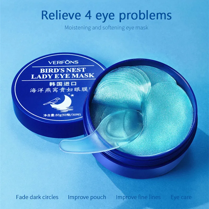 Ocean Hyaluronic Acid Patches Firming Moisturizing Collagen Lady Eyes