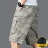 High Quality Men's Camouflage Shorts Print Casual Short Pants 6XL Plus Size Below Knee Shorts Homme Sprots Pants 3