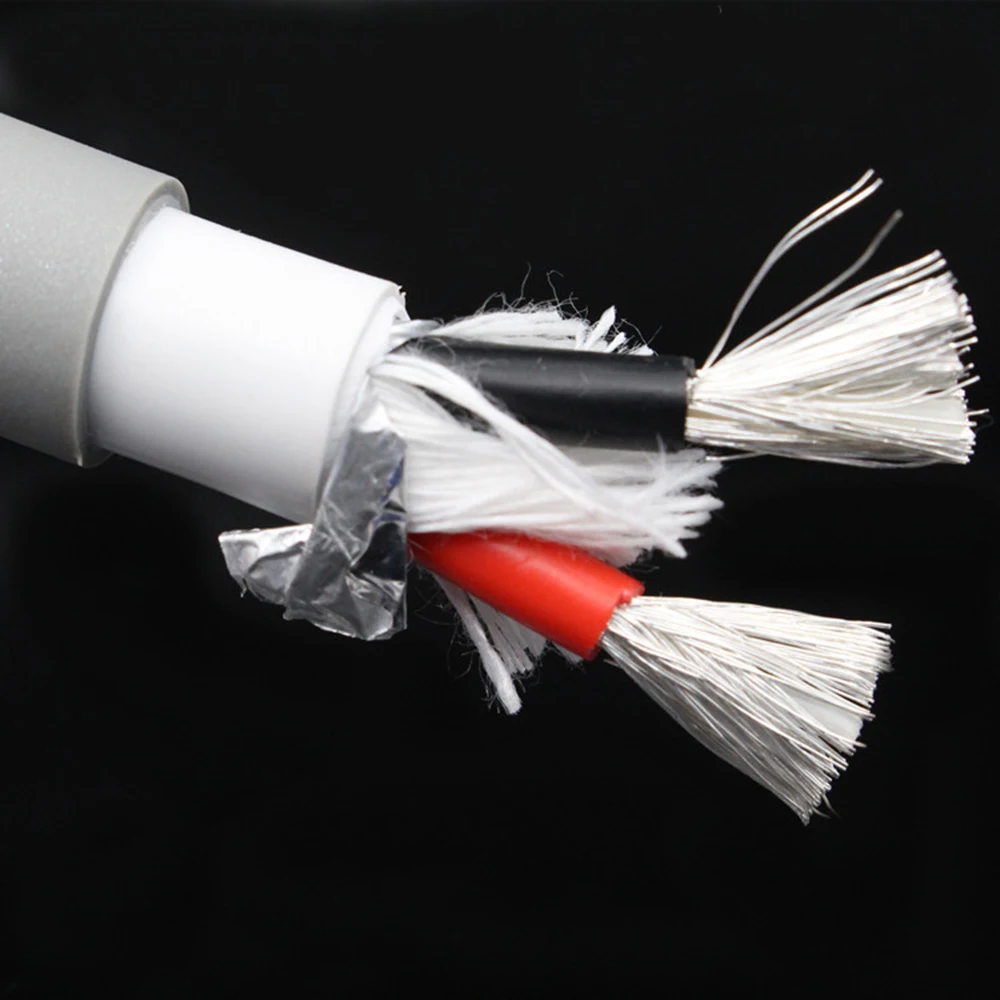 Silverplated Copper Cable 2core 2 Square Fever Speaker Cable Audio