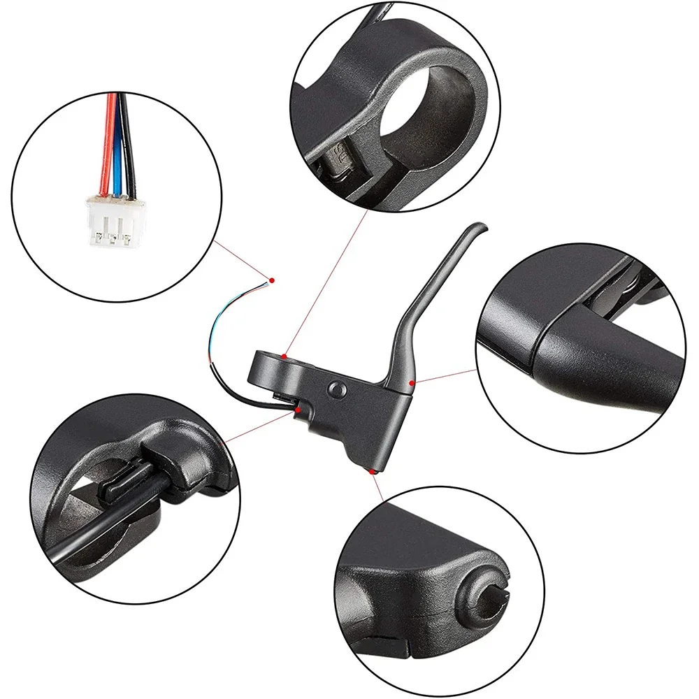 Brake Handle for Xiaomi M365 1S Pro 2 Electric Scooter Brake Lever Handle Assembly Parts for Ninebot Max G30 Electric Scooter