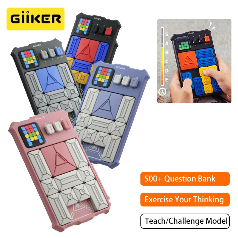

Xiaomi Giiker Super Slide Huarong Road Smart Sensor Game 500 + выровненный вызов логическая головоломка интерактивные игрушки для детей Подарки