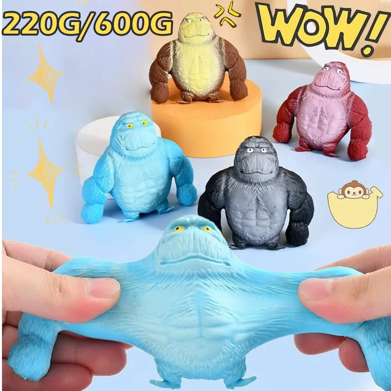 SoftStretchGorillaSqueezeMonkeyToyGorillaFidgetToyAnimeFigure