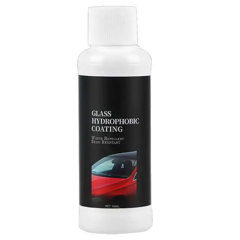 

Windshield Oil Film Remover Glass Oil Film Remover 50ml Glass Stripper Water Spot Remover Rainproof Agent Glass Rain Mark For