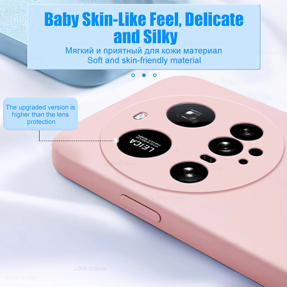 Luxury Shockproof Liquid Silicone Phone Case - Ultra Soft Back Cover