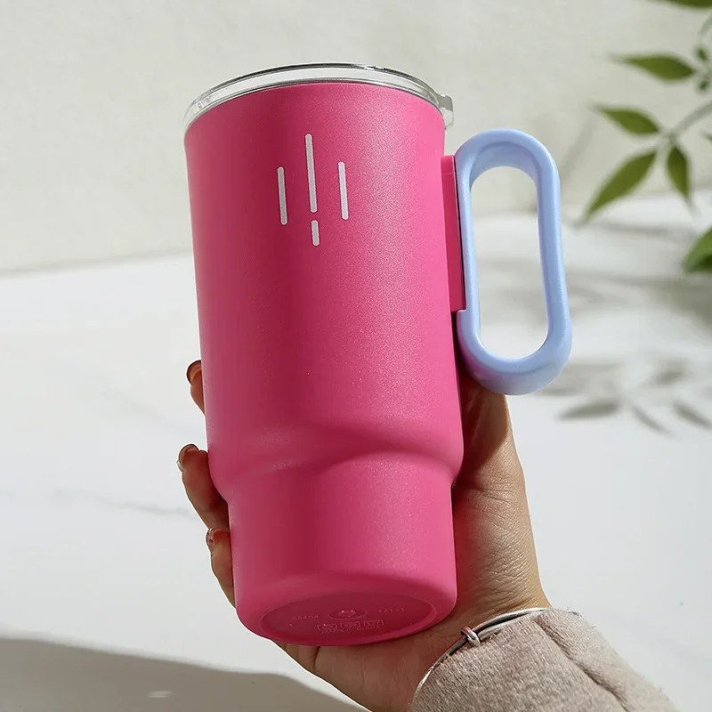 كوب معزول منزلي محمول بطبقة مزدوجة من الفولاذ المق...