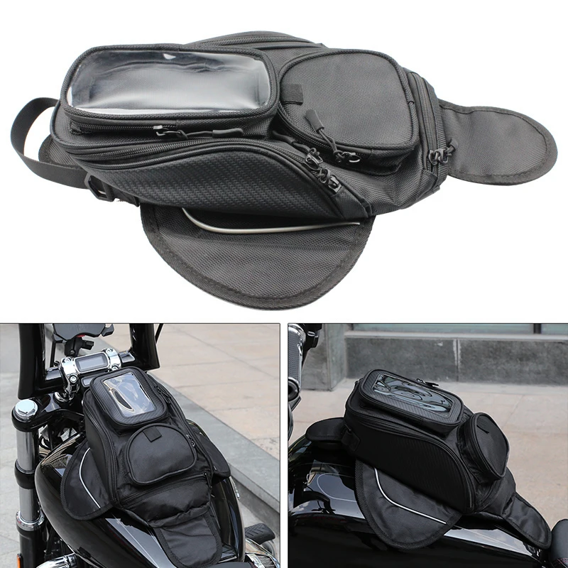 

Motorcycle Mobile Phone Navigation Multifunctional Oxford Waterproof Magnetic Bag For Kawasaki Z400 Z650 Z750 Z800 Z900 Z1000